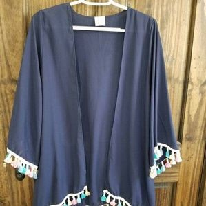 Navy Kimono